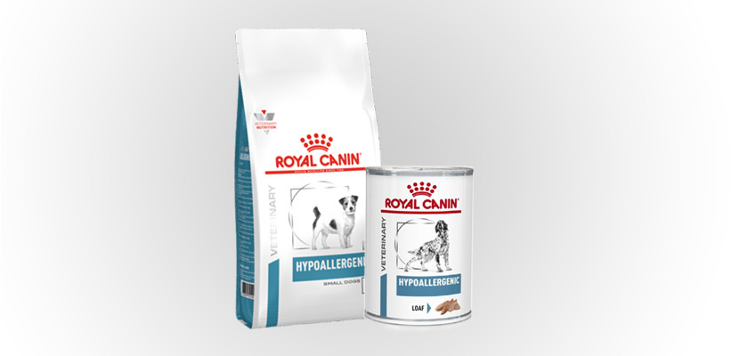 гипоаллергенный сухой корм и консервы Royal Canine Hypoallergenic